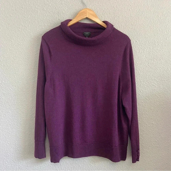 Talbots Petite Luxury Pure Merino Wool Turtleneck Sweater Size 3XP - Picture 1 of 4
